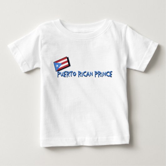 T-shirt Pour Bébé Le prince portoricain (Devant)