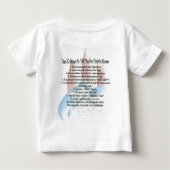 T-shirt Pour Bébé Le prince portoricain (Dos)
