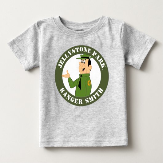 T-shirt Pour Bébé Le Ranger Smith Portrait de Jellystone (Devant)