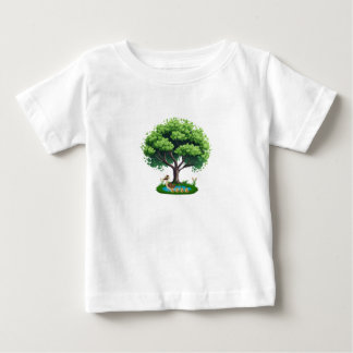 T-shirt Pour Bébé Le refuge paisible du canard