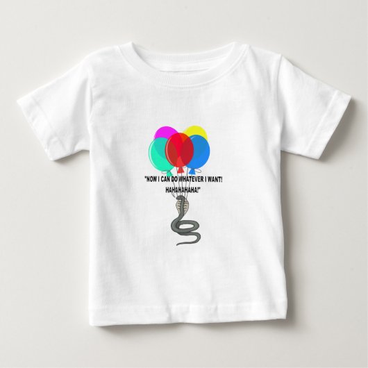 T-shirt Pour Bébé Le serpent volant (Devant)