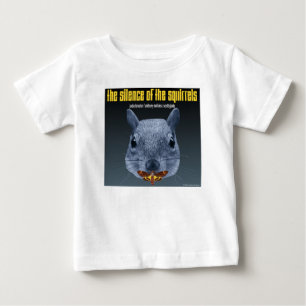 T-shirt Pour Bébé Le silence des écureuils - une parodie