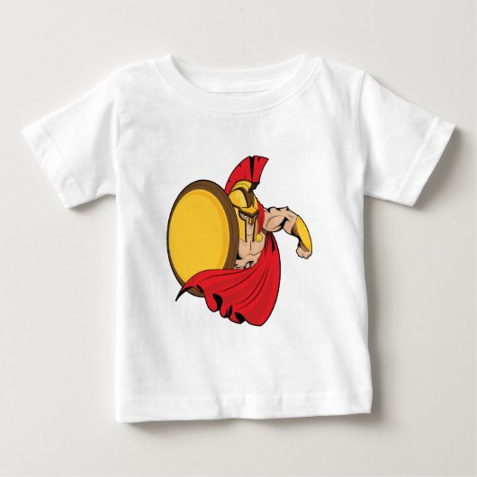 T-shirt Pour Bébé Le spartiate (Devant)