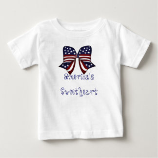 T-shirt Pour Bébé Le T-shirt bébé amoureux de l'Amérique