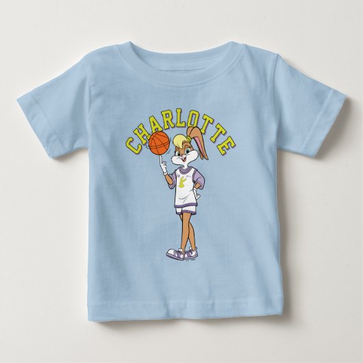 T-shirt Pour Bébé Le Tour de basket de Lola (Devant)