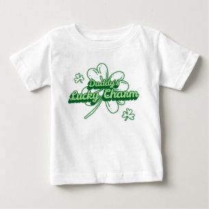 T-shirt Pour Bébé Le trèfle chanceux de Papa pour la Saint-Patrick