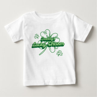 T-shirt Pour Bébé Le trèfle chanceux de Papa pour la Saint-Patrick