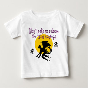 T-shirt Pour Bébé Le vol Monkeys le tee - shirt