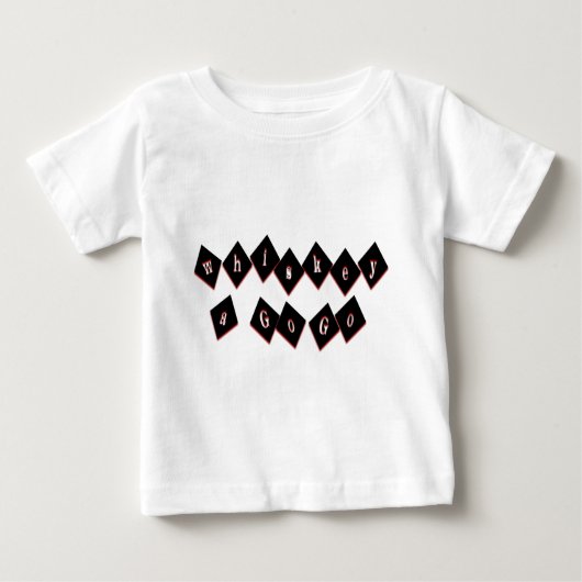 T-shirt Pour Bébé Le whiskey un aller disparaissent (Devant)
