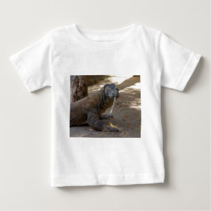 T-shirt Pour Bébé Lèchement de dragon de Komodo