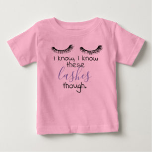 T-shirt Pour Bébé lécher la petite fille