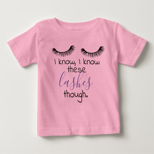 T-shirt Pour Bébé lécher la petite fille (Devant)