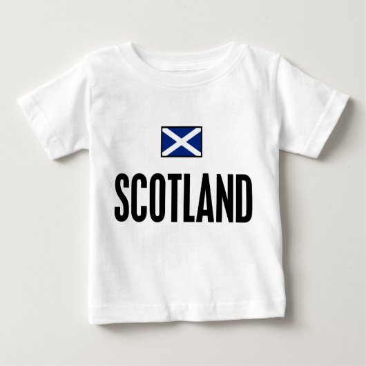 T-shirt Pour Bébé L'Ecosse audacieuse (Devant)