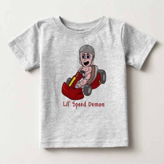 T-shirt Pour Bébé L'emballage vont bébé de kart (Devant)