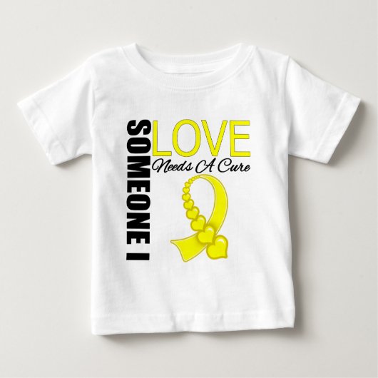 T-shirt Pour Bébé L'endométriose quelqu'un amour d'I a besoin d'un (Devant)