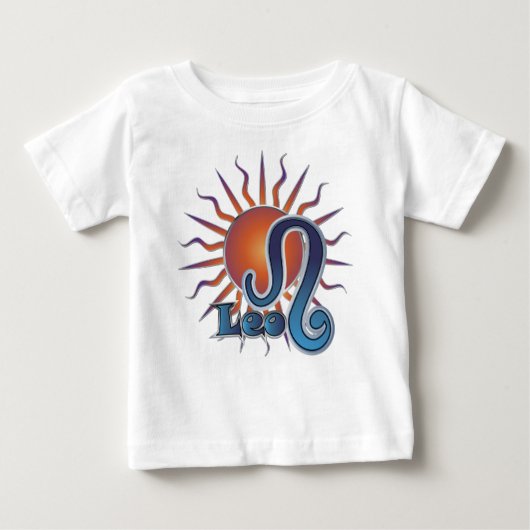 T-shirt Pour Bébé Leo (Devant)