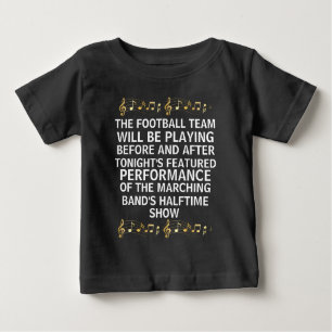 T-shirt Pour Bébé L'équipe de football jouera l'équipement de