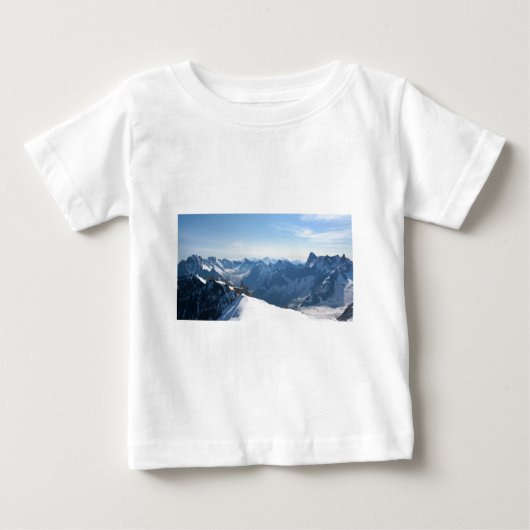T-shirt Pour Bébé Les Alps ! (Devant)