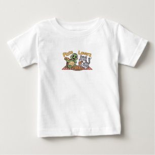 T-shirt Pour Bébé Les amateurs de pizzas