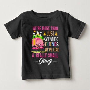 T-shirt Pour Bébé Les Amis Du Camping Sont Comme Une Petite Bande