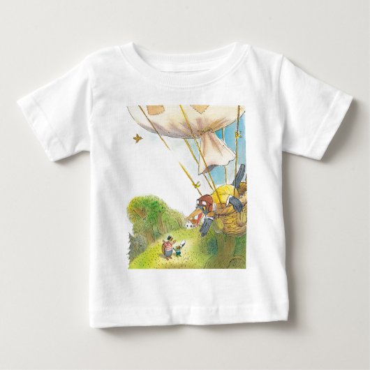 T-shirt Pour Bébé Les aventures de Ted, d'Ed et de Caroll (Devant)