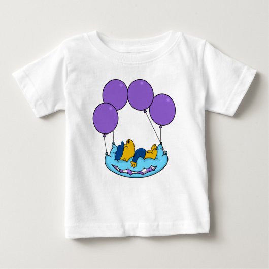 T-shirt Pour Bébé Les ballons Coussins de Ferald (Devant)