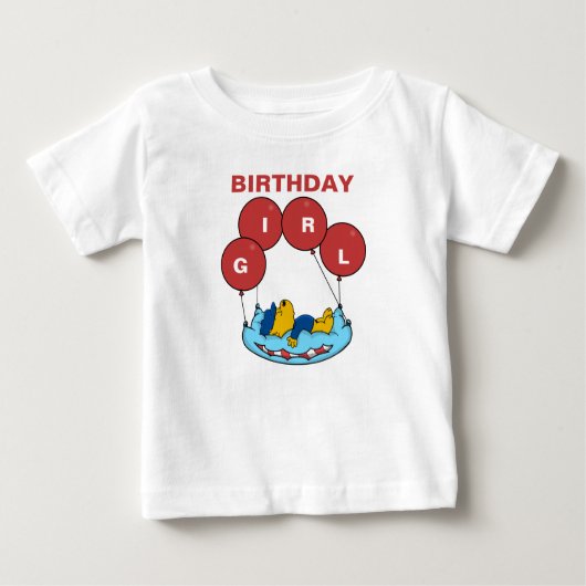 T-shirt Pour Bébé Les ballons Coussins de Ferald (Devant)