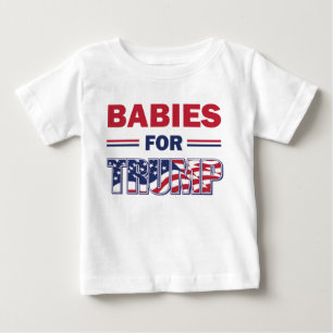 T-shirt Pour Bébé Les bébés pour Trump