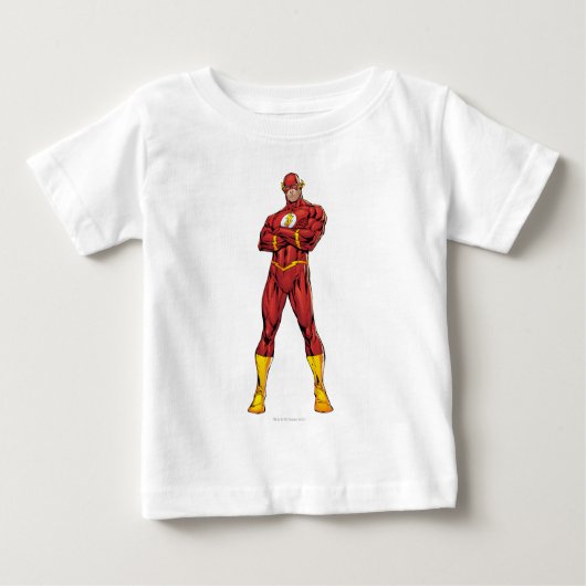T-shirt Pour Bébé Les Bras Flash Croisés (Devant)