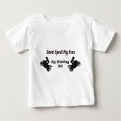 T-shirt Pour Bébé Les cascades extrêmes n'abîment pas mon amusement (Devant)