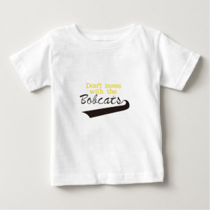 T-shirt Pour Bébé Les chats sauvages ne salissent pas
