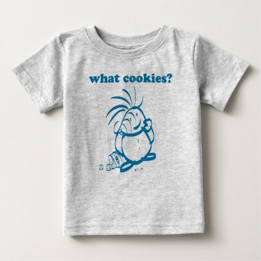 T-shirt Pour Bébé Les cookies, Quels cookies ? (Devant)