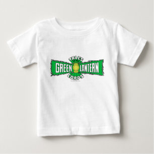 T-shirt Pour Bébé Les corps verts de lanterne - logo vert