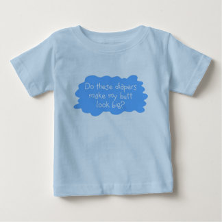 T-shirt Pour Bébé Les couches-culottes font à bout le grand bleu