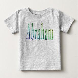 T-shirt Pour Bébé "Les couleurs d'Abraham : Un voyage en vert, bleu,