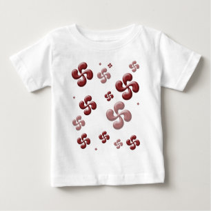 T-shirt Pour Bébé Les croix Basque 3d !