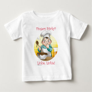 T-shirt Pour Bébé les doigts collants ?