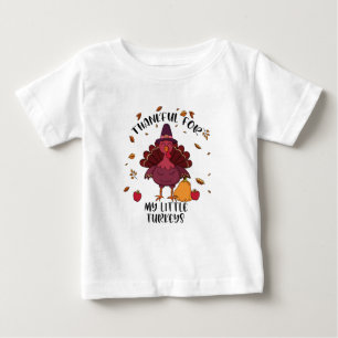 T-shirt Pour Bébé Les enseignants de Thanksgiving sont reconnaissant