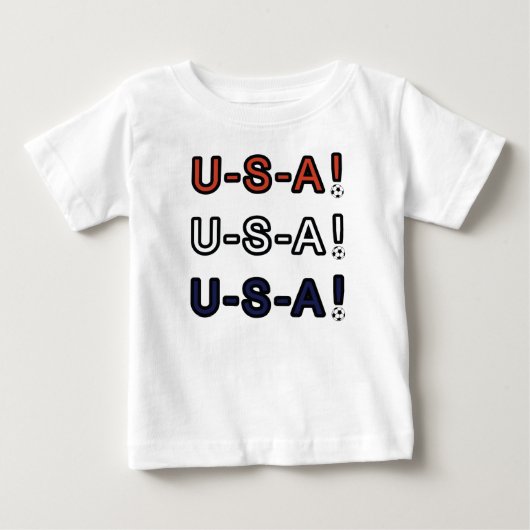 T-shirt Pour Bébé LES Etats-Unis ! (Devant)