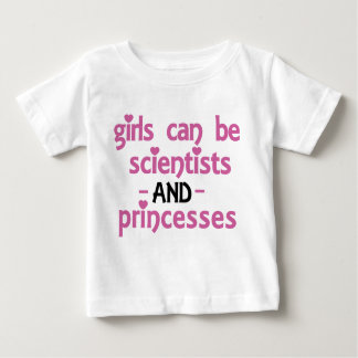 T-shirt Pour Bébé Les Filles Peuvent