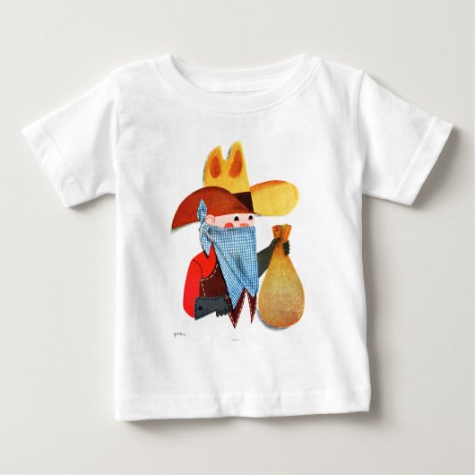 T-shirt Pour Bébé Les flics et les robots (Devant)