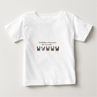 T-shirt Pour Bébé Les Français sont comme la collection de pommes