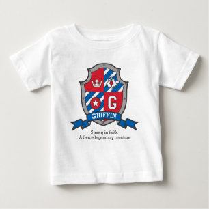 T-shirt Pour Bébé Les garçons de griffon appellent des chevaliers de
