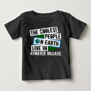 T-shirt Pour Bébé Les gens les plus froids de la planète vivent dans