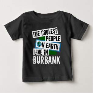 T-shirt Pour Bébé Les gens les plus froids sur terre vivent à Burban