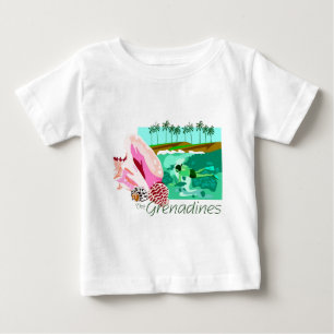 T-shirt Pour Bébé Les Grenadines