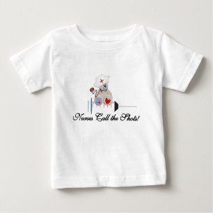 T-shirt Pour Bébé Les infirmières d'ours de nounours appellent le