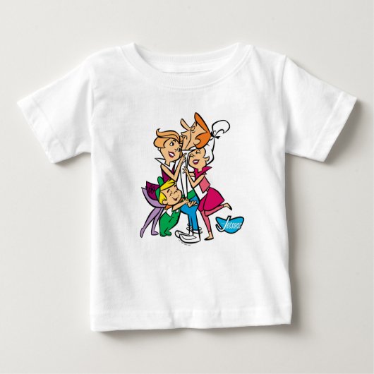 T-shirt Pour Bébé Les Jetsons | La famille (Devant)