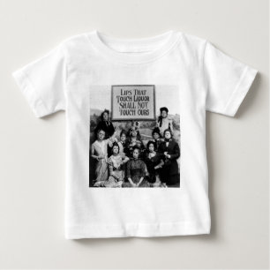T-shirt Pour Bébé Les Lèvres Qui Touchent Le Liqueur Ne Toucheront P