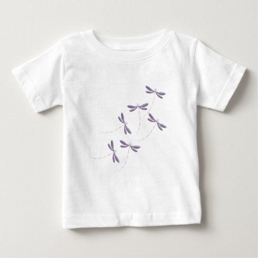 T-shirt Pour Bébé Les libellules en vol (Devant)